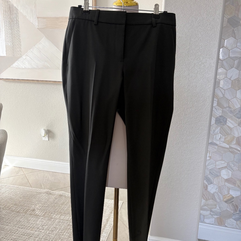 NWT Theory Classic Black Tailored Women's Dress Pants